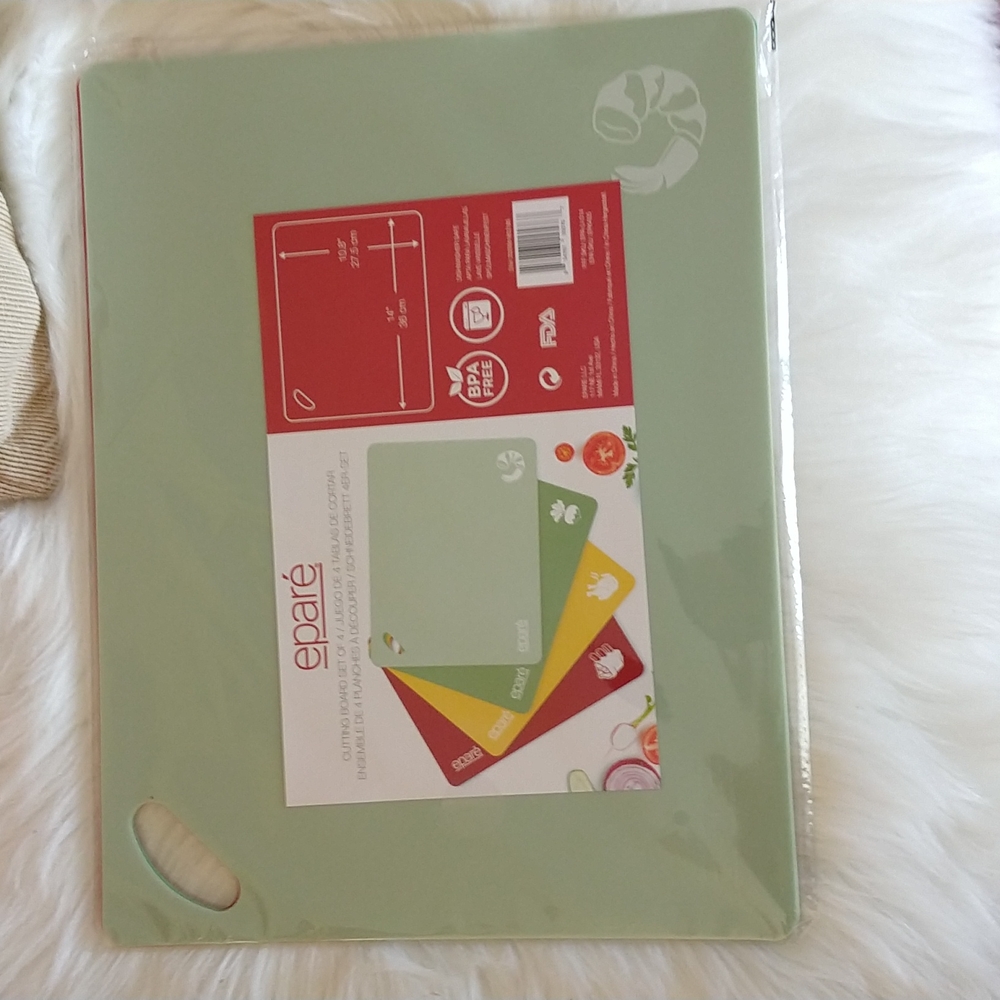 Epare 4 piece Cutting Board Set